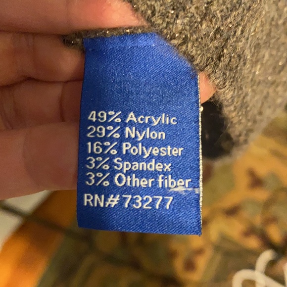 Apt9 Brown Jeweled Sweater Size Medium - Picture 4 of 4